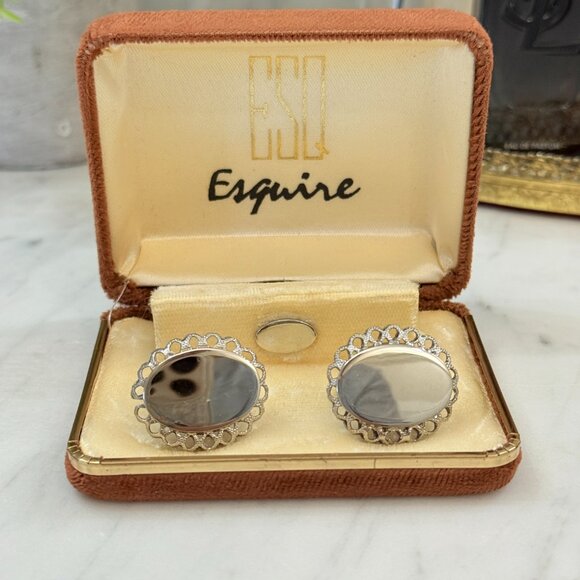 NIB Vintage Esquire Cuff Links and Tie pin - Picture 6 of 8